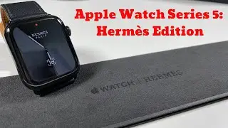 Apple Watch Series 5: Limited Edition Hermès Space Black