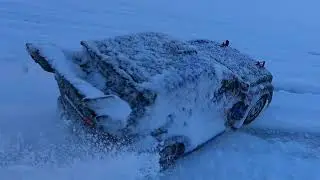 Epic fun in the snow with the Maverick Quantum Rx Flux Rc rally car!! #rcrally #rccar #rcdrift 