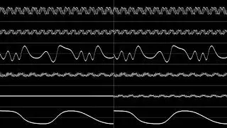 [OPN2] Dinosaur - Burning! (OVGen Oscilloscope View)