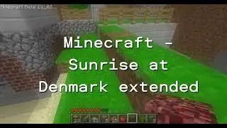 Minecraft Lilypad - Sunrise at Denmark extended