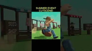 NEW Summer Event Cutscene! ☀️ will he ever come back?  #roblox #growagarden #shorts