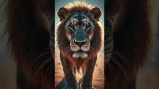 The Graceful Roar of the Desert King: Majesty of the Lion