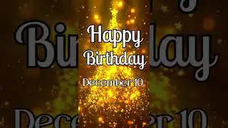 Happy Birthday! December 10 #happybirthday #highvybessociety #decemberbirthday #10 #december10