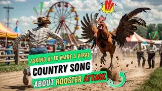 🎶 My Rooster Attacked Me in Front of the Whole Town 🐓 | Funny Country Song About Farm Fails!