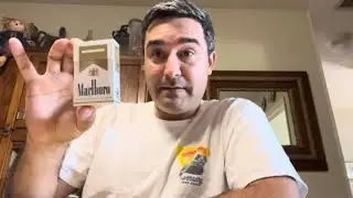 Marlboro gold  / Marlboro light cigarette / Philip Morris  discussion / review  