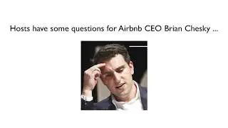 Airbnb's Public Relations Machine Spins The Ridiculous.