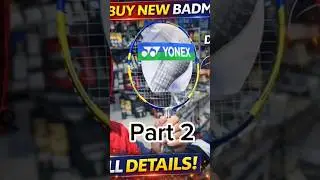 Choosing the Perfect Badminton 🏸😄 | Sports Shop Vlog &ndash; Part 2 | #ytShorts#audience