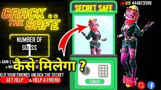 How To Complete Crack The Safe Event in Free Fire | Crack The Safe Event Complete | Garena Free Fire