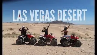 ATV'S IN THE LAS VEGAS DESERT | Bikini prep Vlog #27