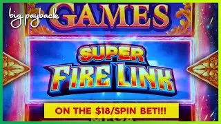 $18/Spin &rarr; SUPER FIRE LINK BONUS! Ultimate Fire Link Explosion Slots!