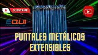 Puntales Metálicos Extensibles