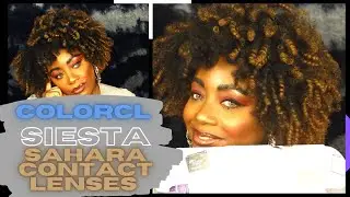 🤭&pound;13 COLORCL CONTACTS *New* Siesta Sahara Collection MS EXCALIBAR