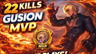 22 KILLS! HOW TO MASTER GUSION AND DOMINATE RANKED 🔥 ONE-SHOT ASSASSIN GUIDE! #mlbb #gusion #gaming 