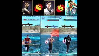 DJ ALOK VS SKYLER VS AWAKEN ALOK VERSUS 😱| CHARACTER ABILITY TEST | SPEED ABILITY TEST FF #freefire