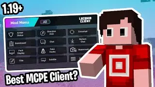 Luconia Client | Mod Menu, Freelook, Custom Crosshair, Capes and More! (1.19+) MCPE