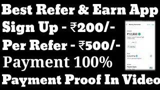 Sign Up ₹200/- | Per Refer - ₹500/- | How To Earn Money Online Telugu | Make Money Online |