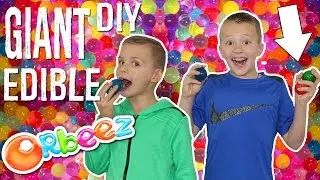 GIANT Edible Orbeez || Orbeez Crush Food Challenge