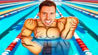LIPÃO na NATAÇÃO MAIS FORTE DO ROBLOX! Swim League