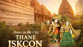 Peace in the City | Thane Iskcon | Life with Shravani Vlog#trending #viral #thane #travel #vlog 
