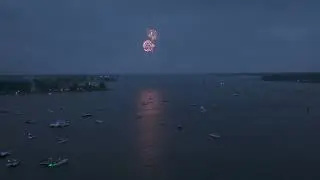 Middle River Fireworks Extravaganza Drone Video