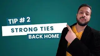 No. #2 Tip For Visitor Visa Canada 🇨🇦 - Part 2/5 Ties to Home #visitorvisacanada #visitorvisa #ircc