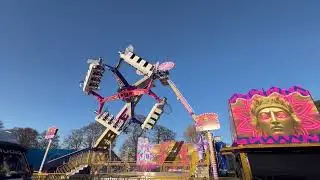 Stewart&rsquo;s park Easter funfair build up vlog 5