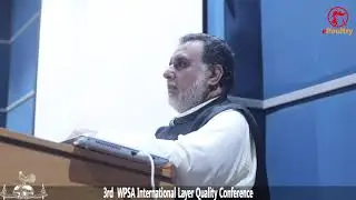 Khalid Saleem Malik Speech at WPSA International Layer Quality Conference 2019 Faisalabad
