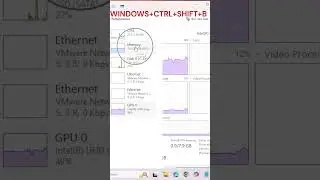 HOW TO RESET GRAPHIC CARD DRIVER(CTRL+SHIFT+WIN+B)