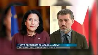 Nuevo presidente de Georgia asume el cargo en medio de una crisis pol&iacute;tica