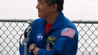 Astronaut Dan Tani narrates STS134 Launch at KSC