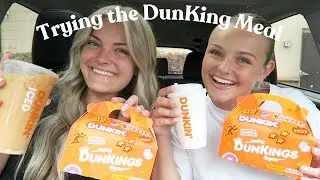 Trying the DunKing Meal from Dunkin