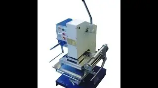 Big Pressure Manual Hot Stamping Machine,Hot Foil Printer for Invitation Card Wedding Card Name Card