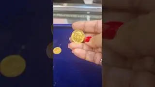 10 gm 24k Gold Guinea Coin | #goldcoin #goldguinea #goldcoinshorts #sona #gold#trendingshorts#reels