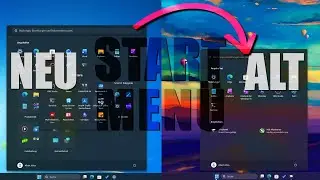 Windows 11: Neues Startmenü deaktivieren, altes Startmenü aktivieren