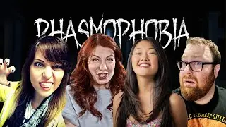 THAT'S A LOT OF CAULK! | Phasmophobia w/ Felicia Day, Amy Okuda, and Dodger