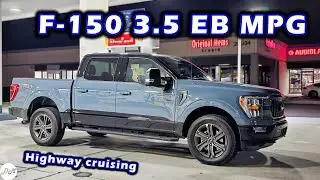 2023 Ford F-150 3.5 EcoBoost &ndash; MPG Test | Highway Fuel Economy & Range Test