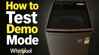 How To Test Demo Mode Whirlpool Top Load Washing Machine  | Full ATR Guide Part 1 |