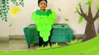 Green day fancy dress| Grapescraft| Grapes rhyme| Tiny tiny grapes ||