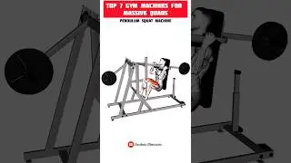 Top 7 Gym Machines for Massive Quads | Leg Workout