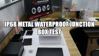 IP68 Metal Waterproof Junction Box Test