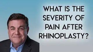 Pain after Rhinoplasty