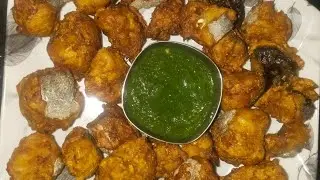 crispy popcorn fish pakoda