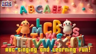 🔤🎶🌈 ABC Singing and Learning Fun! &ndash; Alphabet Song for Kids | LaguLaguAnakKecil 😄✨