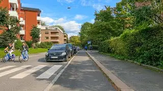Munkedamsveien Raised Cycle Track (Oslo, Norway - September 2023)