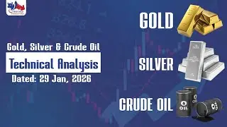 Gold, Silver & Crude Oil Technical Analysis | Complete Chart-Based Market Outlook | 29 January 2026