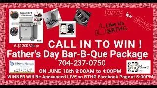 Call in to Win   Weber Genesis II Grill assembly