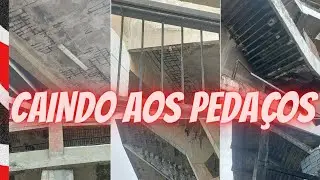 🏟😪O ARRUDA ESTÁ CAINDO AOS PEDAÇOS - VEJA FOTOS.