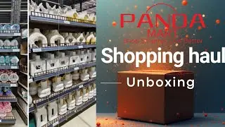 Panda Mart shopping haul // Unbox with me // #vlogmas2025 