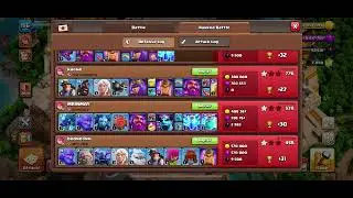 COC TH12 mega troll base 1 star base #fearpamu
