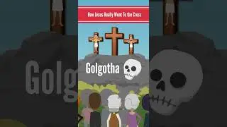 How Jesus REALLY Went To The Cross #shorts #youtube #fypシ #jesus #bible